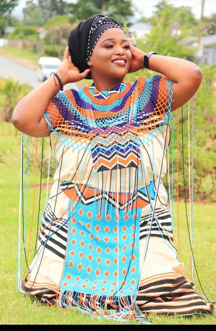Turquoise Net Cape