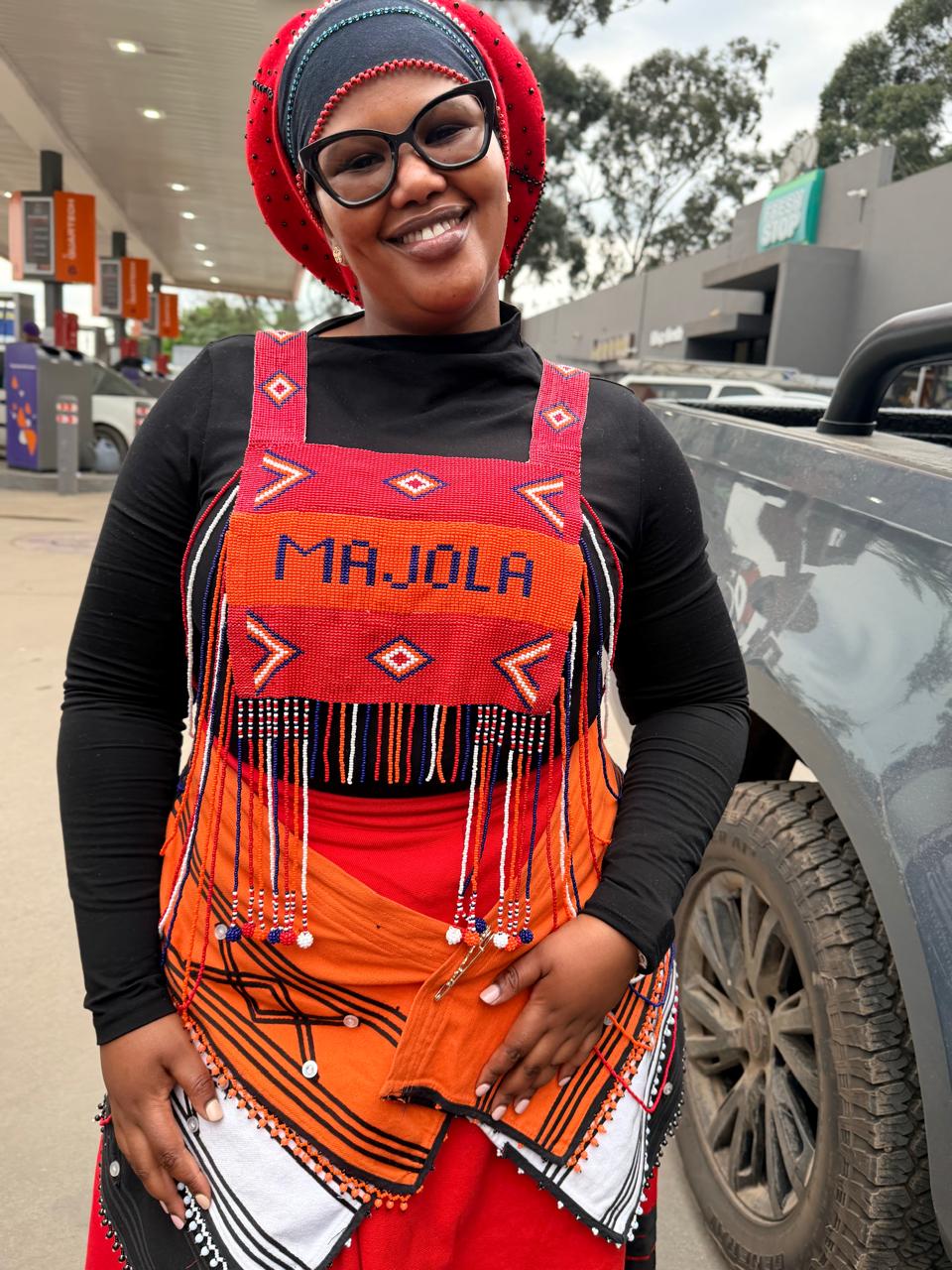 Majola Beaded Apron
