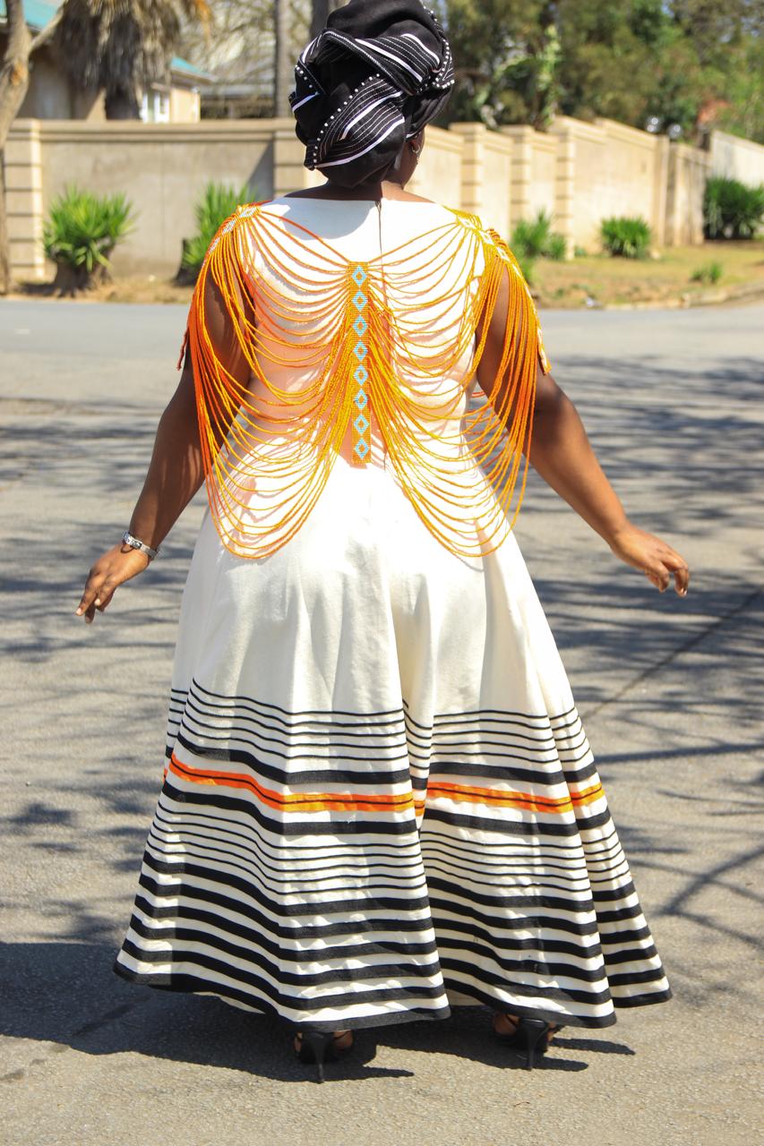 Sunset Back Drape